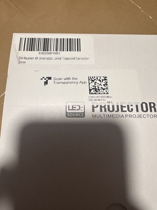 Videoproiector Magcubic 720p 1280x720 dpi 260ANSI Android 11 Wifi6 Nou