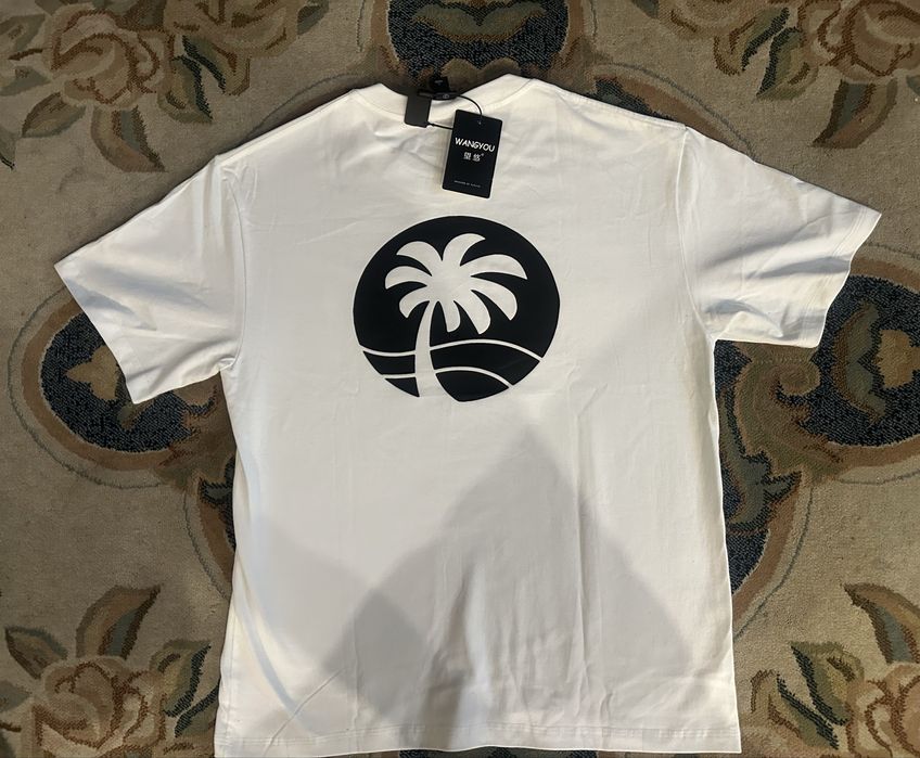 Футболка с принтом Пальма