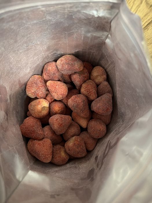 Сублимрованные фрукты и клубника