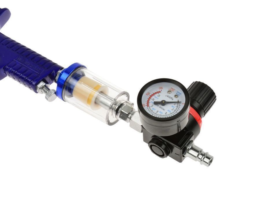 Pistol de vopsit 1.4mm cu regulator de presiune si separator filtru ap