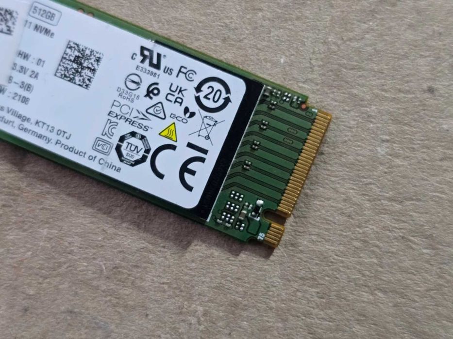 Solid State Drive SSD M.2 NVMe SK hynix BC511 512GB PCIe Gen3 x4 oem HP