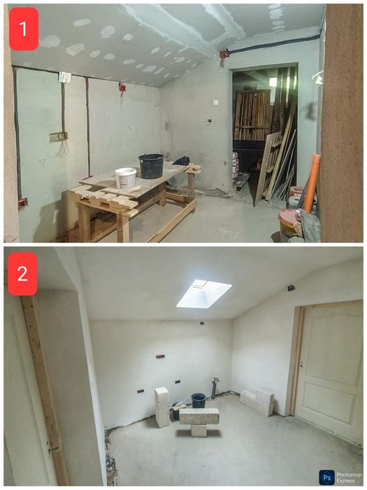 Casa batraneasca tradițională din lemn masiv de stejar