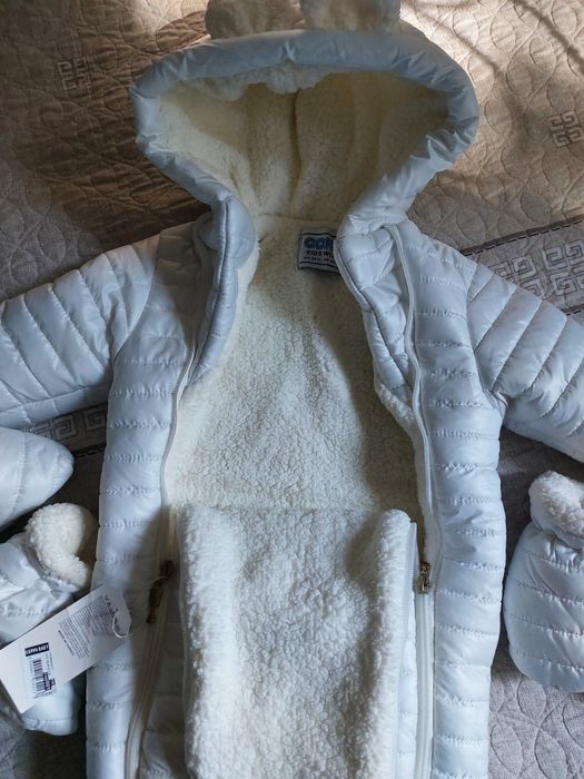 Детский тёплый комбинезон