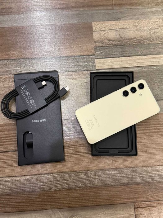 Samsung S24- 5G, Amber Yellow, 256GB