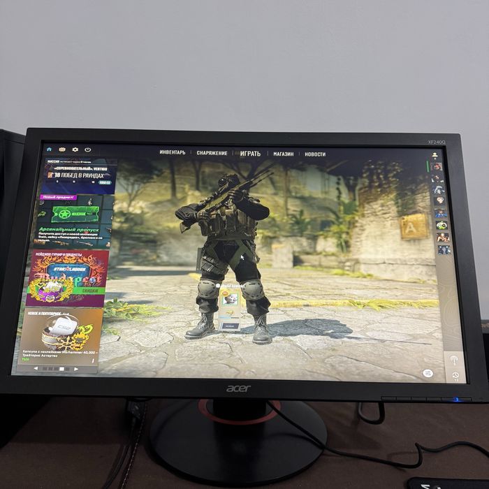 Монитор Acer XF240Q — 165 Гц / 1 мс / Full HD