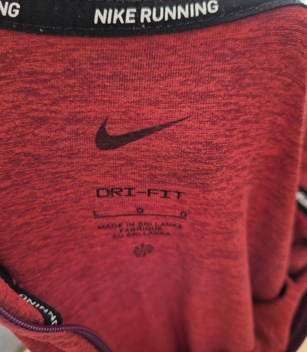 НАМАЛЕНИЕ! Мъжка блуза Nike Running / Размер Л / Футбол/Бягане /Фитнес