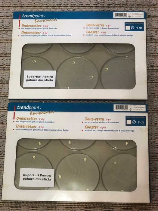 Pahare sticla, stare perfecta