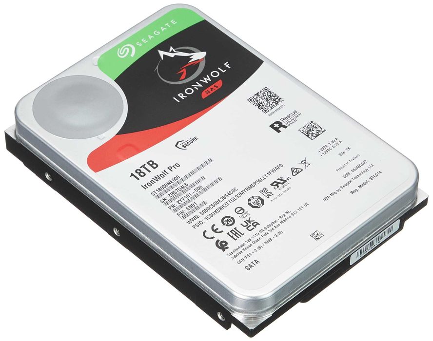Hard disk Seagate IronWolf 18TB (compatibil NAS)