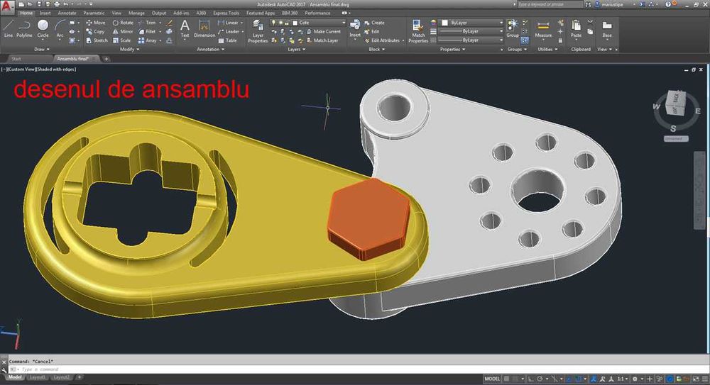 Cursuri Autodesk Autocad 3D Studio Max Inventor Desen tehnic