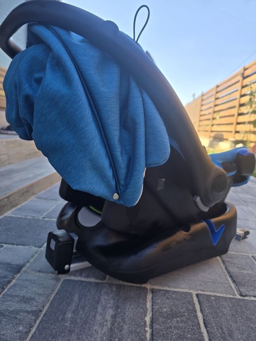 Carut 3 in 1 Adamex cu suport isofix pentru masina