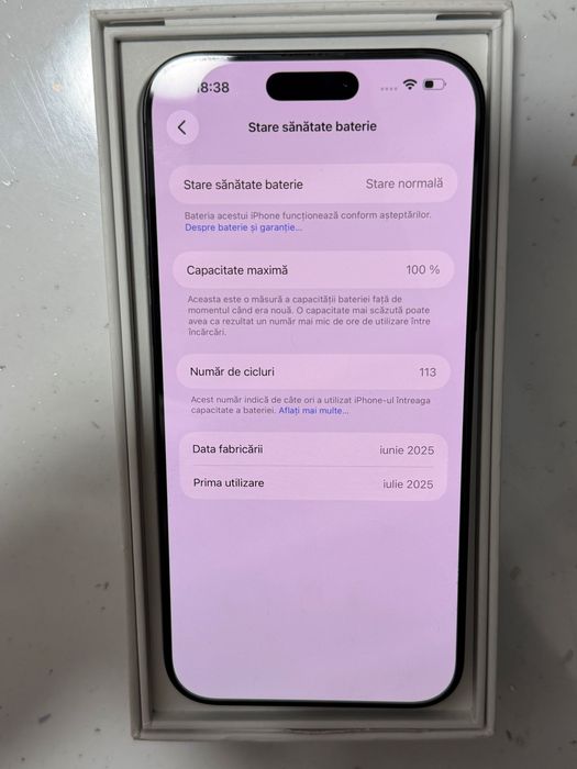 De vânzare iPhone 16 pro Max