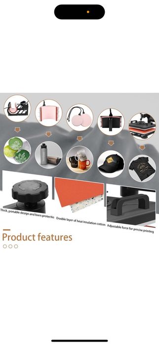 Термопреса 5 в 1