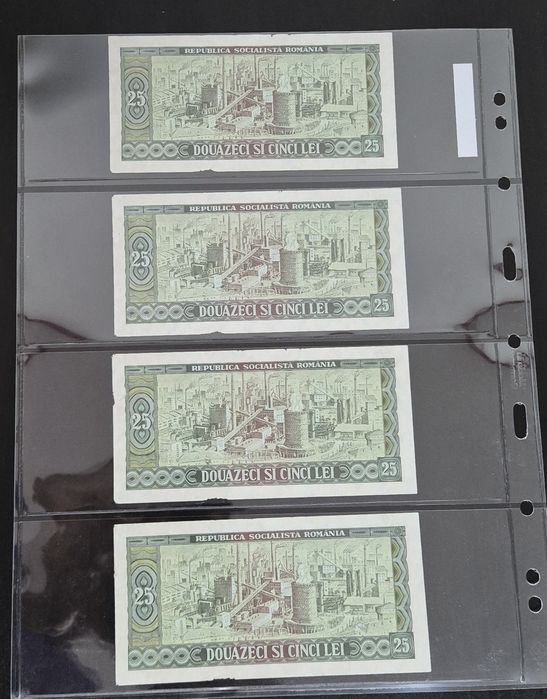 Bancnote 1966 consecutive