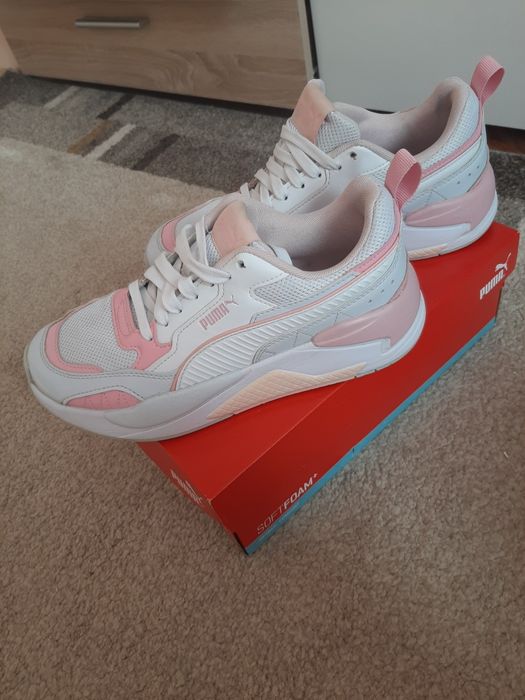 Дамски маратонки Puma SoftFoam+ – бяло/розово – много добро състояние