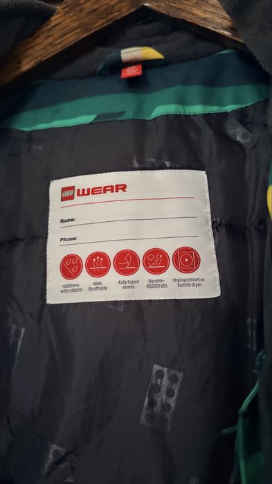 Set Lego schi copii, geaca Lego Schi si Pantaloni Lego schi