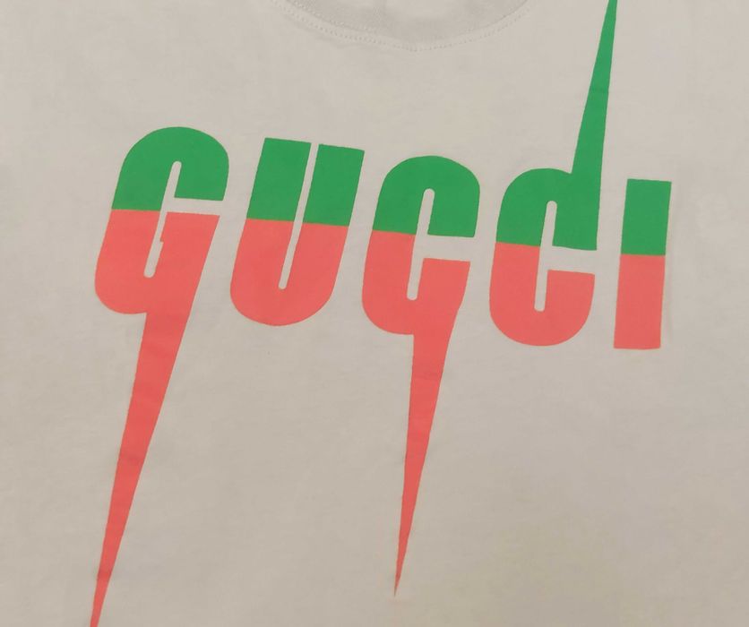Tricou Gucci Blade Light Grey