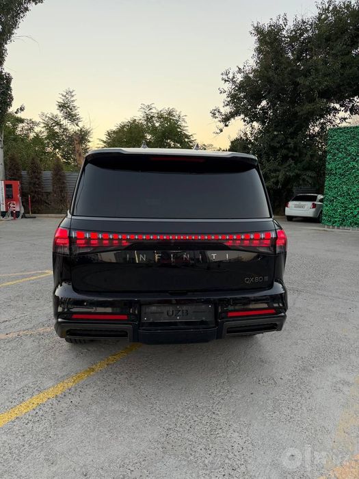 Infiniti QX80. 2025 Restayling