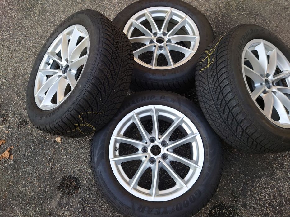 Vând jante originale cu cauciucuri iarna BMW G30 seria 5,225/55/17
