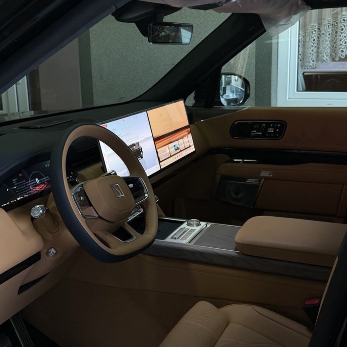 Zeekr 9x Ultra 70kv Oq salon va Apelsin salon