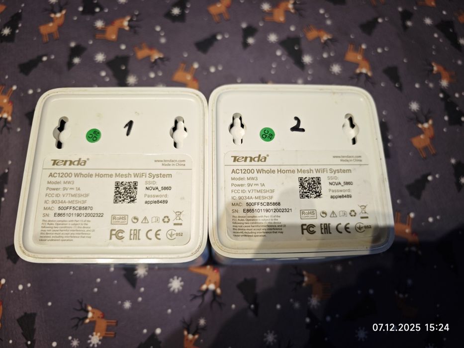 "Tenda Mesh" различни модели