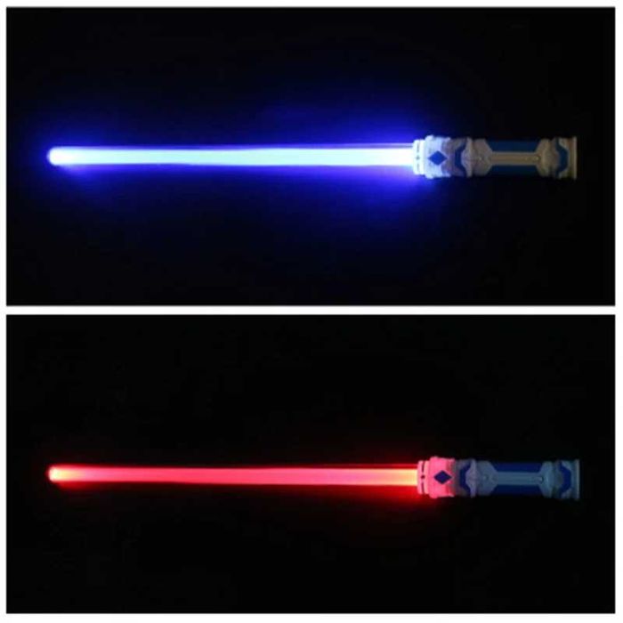 Детски Двоен лазерен меч Star Wars със звук и светлини