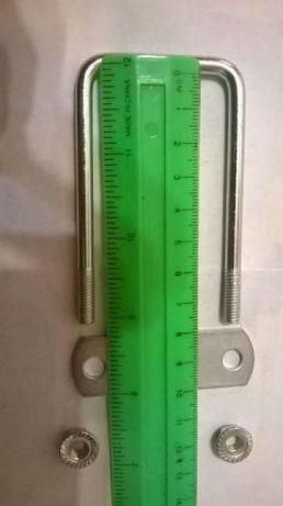 sistem fixare prindere colier brida verde 40x40 gard panou bordurat