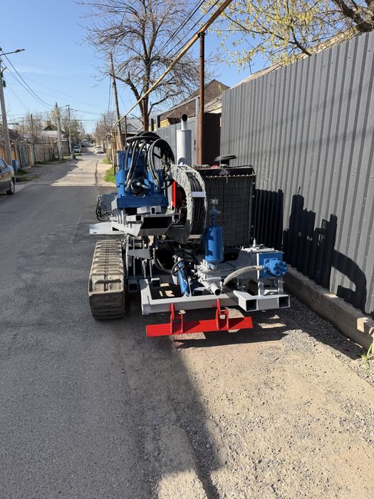 Установка ГНБ и газель