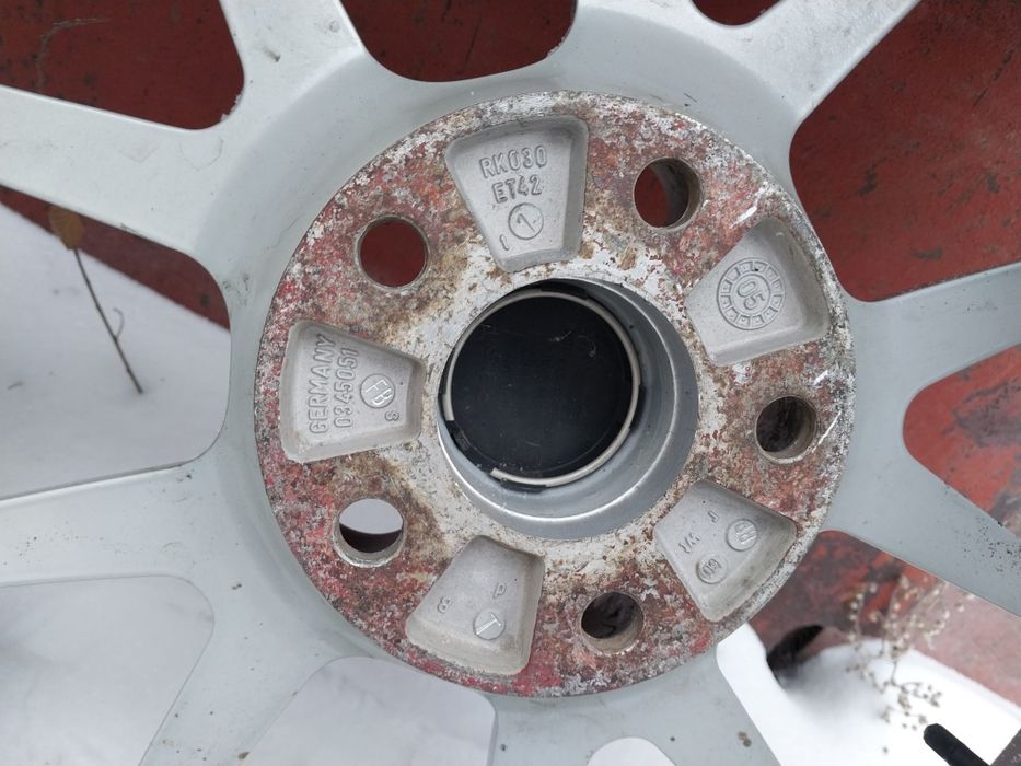 Диски R18 BBS. 5×114.3. Без резины.