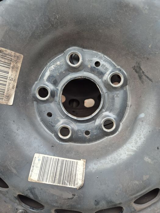 Jante Tiguan R16 5x112 cu capace Originale