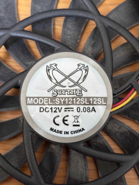 Ventilator Scythe 120mm slim, stare excelenta