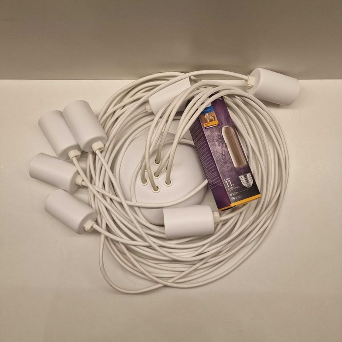 Lustră spider white 9743 Nowodvorski + cadou 8 becuri Philips