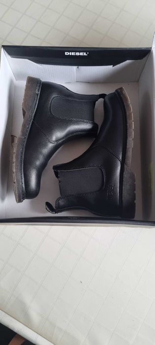 Детски боти Diesel оригинални  естествена кожа
