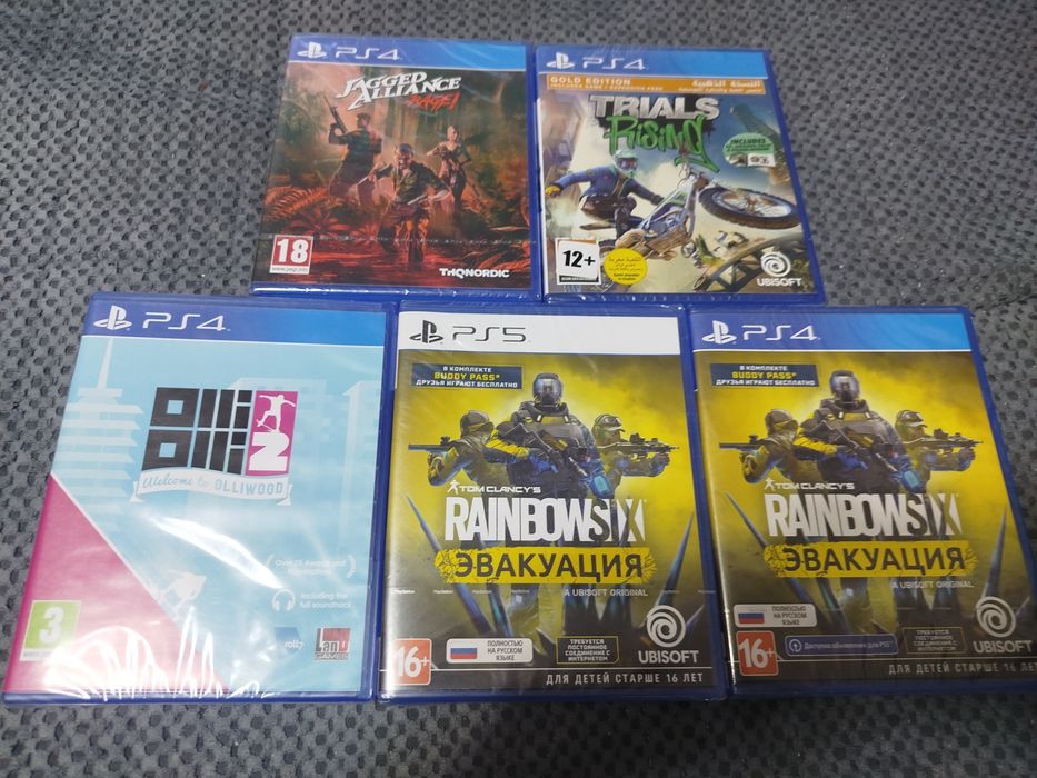 Игры ,бу и новые ps4 ps5