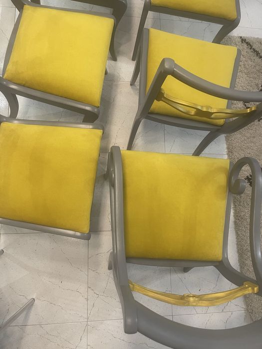 Столове -махагон обновени