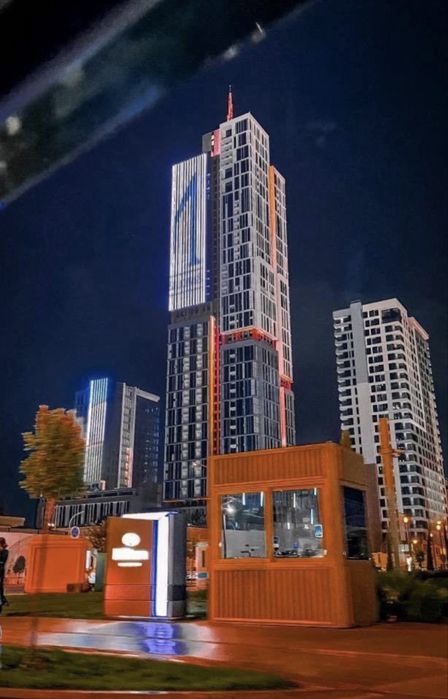 Шайхантахур | NEST ONE B | 2/55.29м² | 15/51 | Вид на парк | Коробка