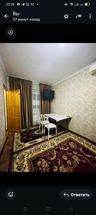 Нурсатта 1,5 бөлмелі пәтер жалға беріледі  ұзақ уақытқа