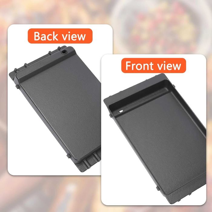 Plita ,Grătar de gătit din fontă 48 cm/32 cm.