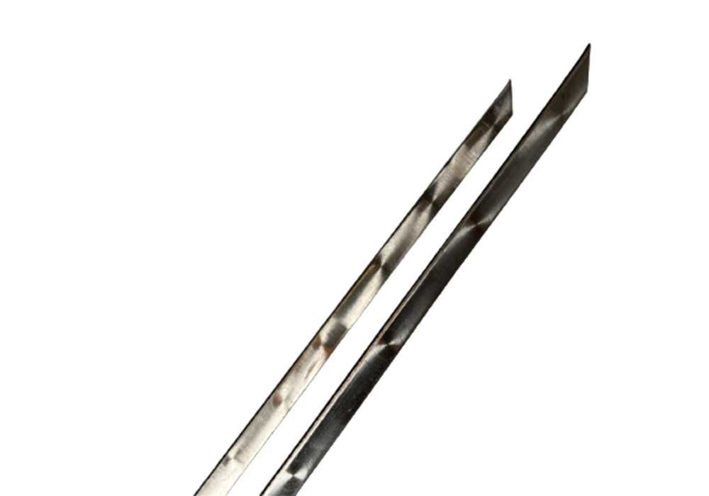 Шиш за барбекю двоен, неръждаема стомана