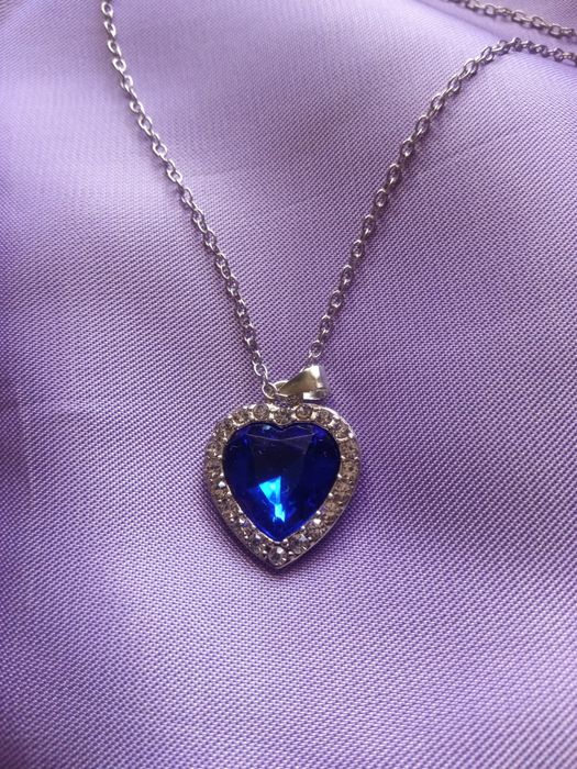 Колие с кристали Сърцето на океана