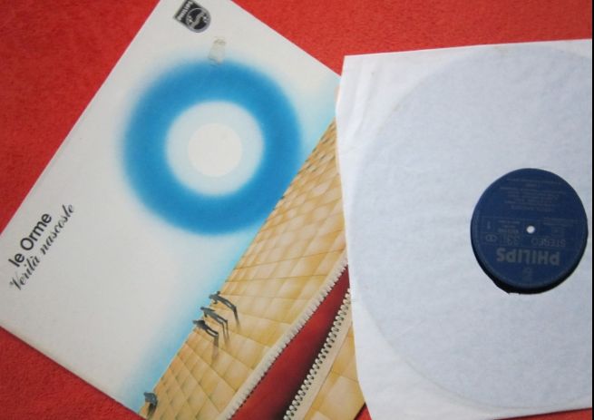 cadou deosebit Le Orme 1976 Verita Nascoste (1-st Ed. 1976 ) ProgRock