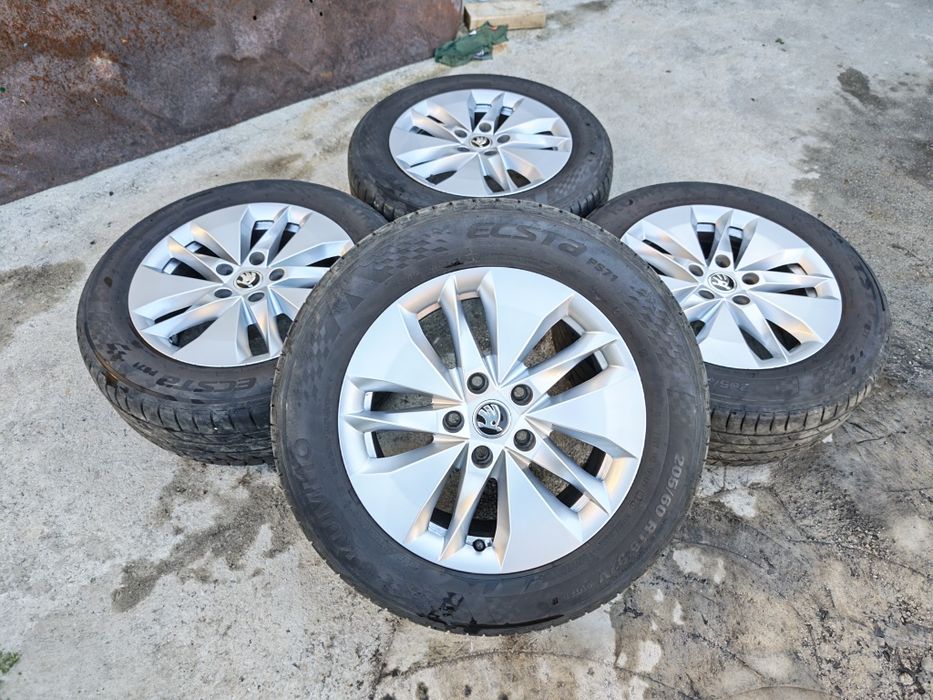 16 цола джанти с гуми от Skoda Octavia 4 Alasia