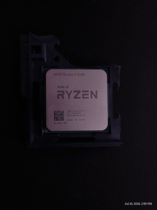 AMD Ryzen 5 5500 + Cooler AMD Wraith Stealth Original AM4 – Pachet, Funcționează Perfect