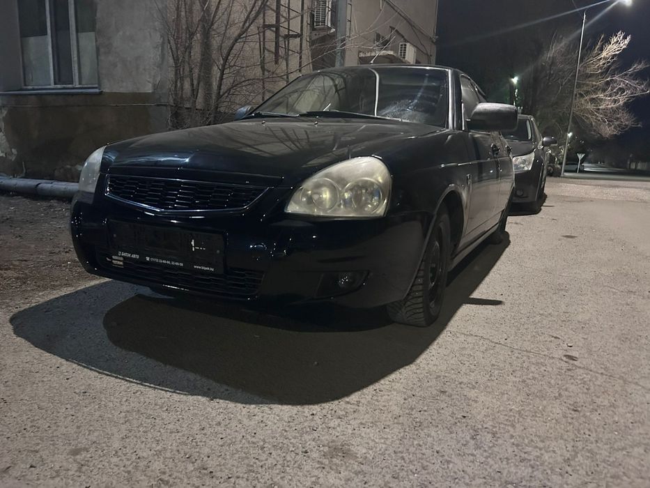 Приора 2012г.в цвет черный