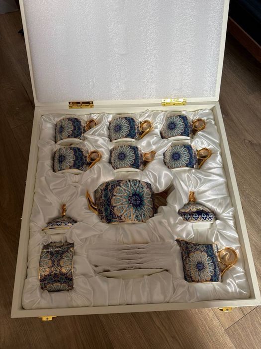 Роскошный чайный сервиз Sherdor Collection (Toshkent Chinni Zavodi)