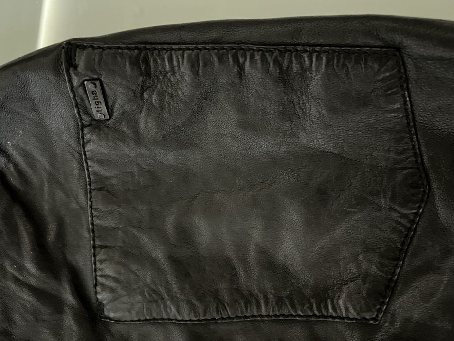 Кожен байкър панталон TIGHA,нов,S