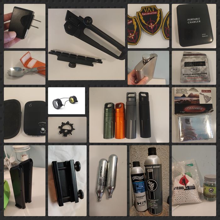 Airsoft артикули, еърсофт аксесоари, екипировка