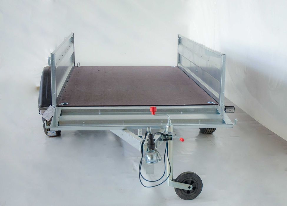 Remorca 750 kg 260x135 cm,Atv ,Basculabila Mono ax