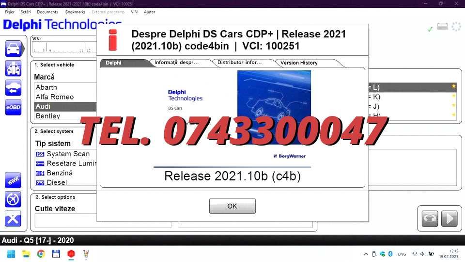 Instalari Soft Diagnoza Auto Delphi  Autocom 202111b