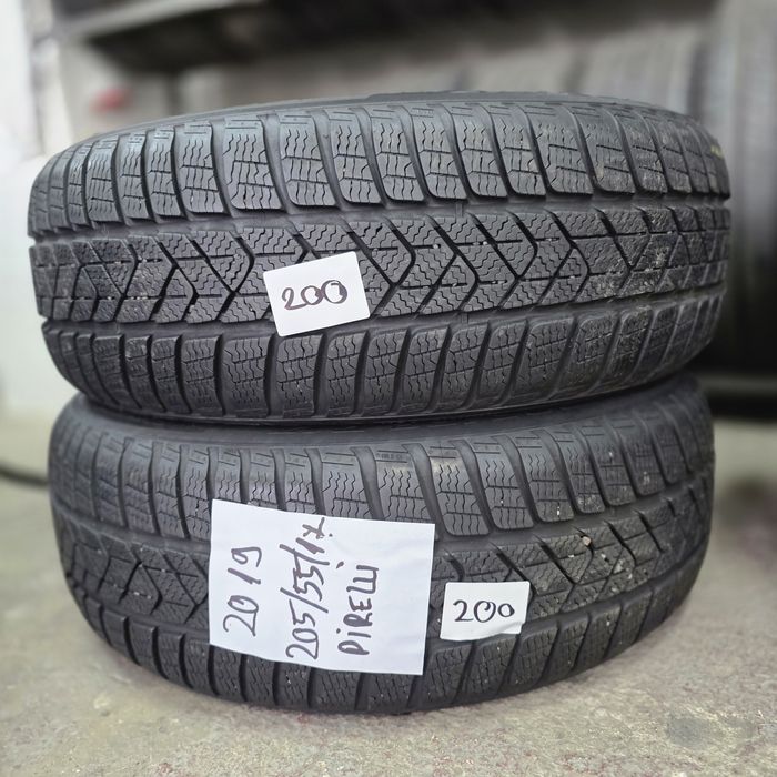 2×205/55/17 M+S.PIRELLI.Stare excelenta.