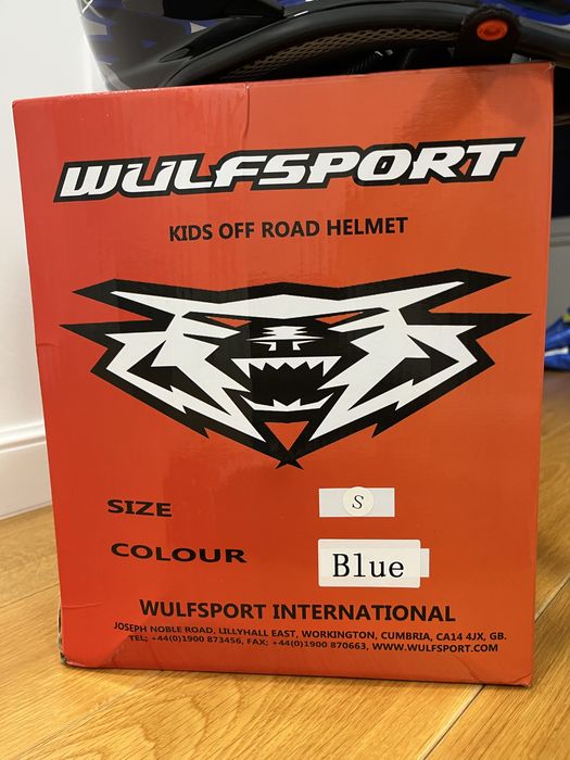 Детска мотокрос каска WULFSPORT - S